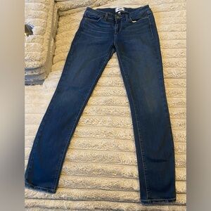 PAIGE Dark Blue “Skyline Skinny” Jeans